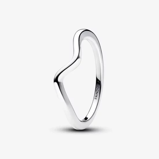 Pandora Polished Wave Ring - 193095C00