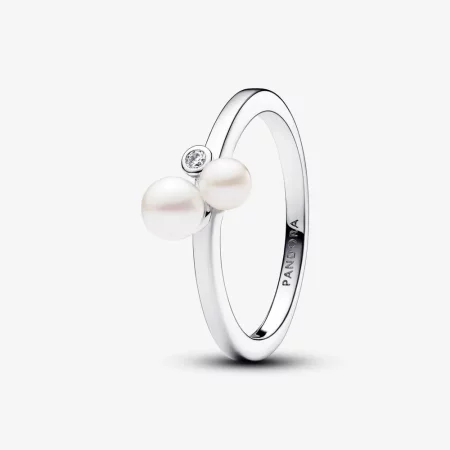 Pandora Duo Treated Freshwater Cultured Pearls Ring - 193156C01