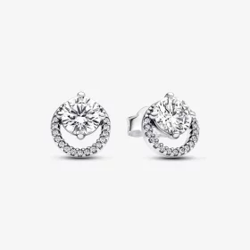 Pandora Sparkling Round Halo Stud Earrings - 291248C01 Pandora Sparkling Round Halo Stud Earrings - 291248C01