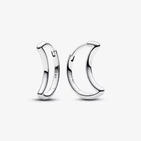 Pandora Moon Hoop Earrings - 292989C00 Pandora Moon Hoop Earrings - 292989C00