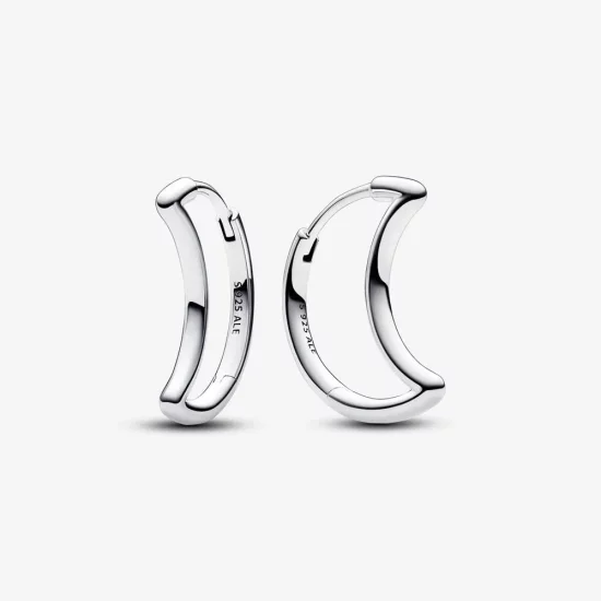 Pandora Moon Hoop Earrings - 292989C00