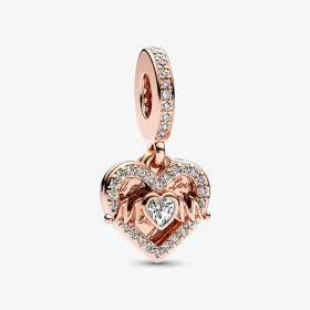 Pandora Heart & Mum Dangle Charm - 789402C01 Pandora Heart & Mum Dangle Charm - 789402C01