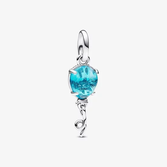 Pandora Blue Murano Glass Balloon Dangle Charm - 792792C01