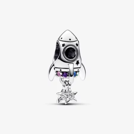 Pandora Space Love Rocket Charm - 792831C01