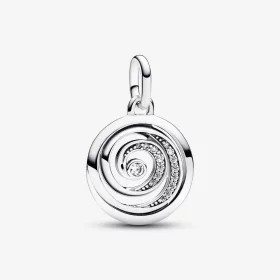Pandora ME Gratitude Spiral Medallion Charm - 793046C01