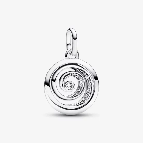 Pandora ME Gratitude Spiral Medallion Charm - 793046C01