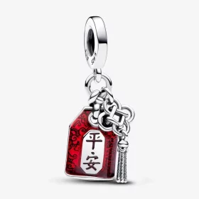 Pandora Lucky Amulet Double Dangle Charm - 793054C01 Pandora Lucky Amulet Double Dangle Charm - 793054C01