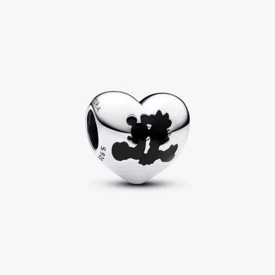Pandora Disney Mickey Mouse & Minnie Mouse Heart Charm - 793092C01