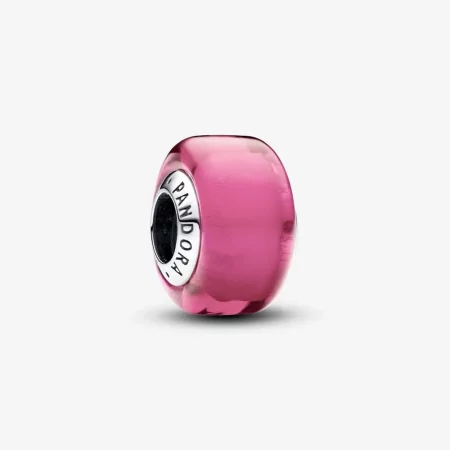 Pandora Pink Mini Murano Glass Charm - 793107C00