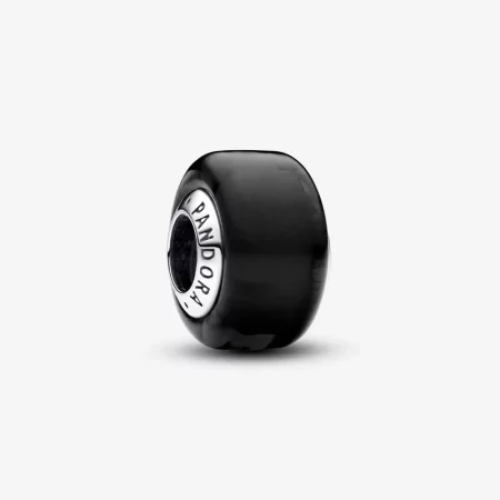 Pandora Black Mini Murano Glass Charm - 793117C00