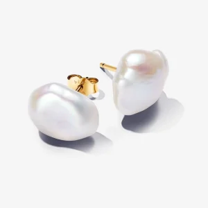 (image for) Pandora Baroque Treated Freshwater Cultured Pearl Stud Earrings - 263309C01