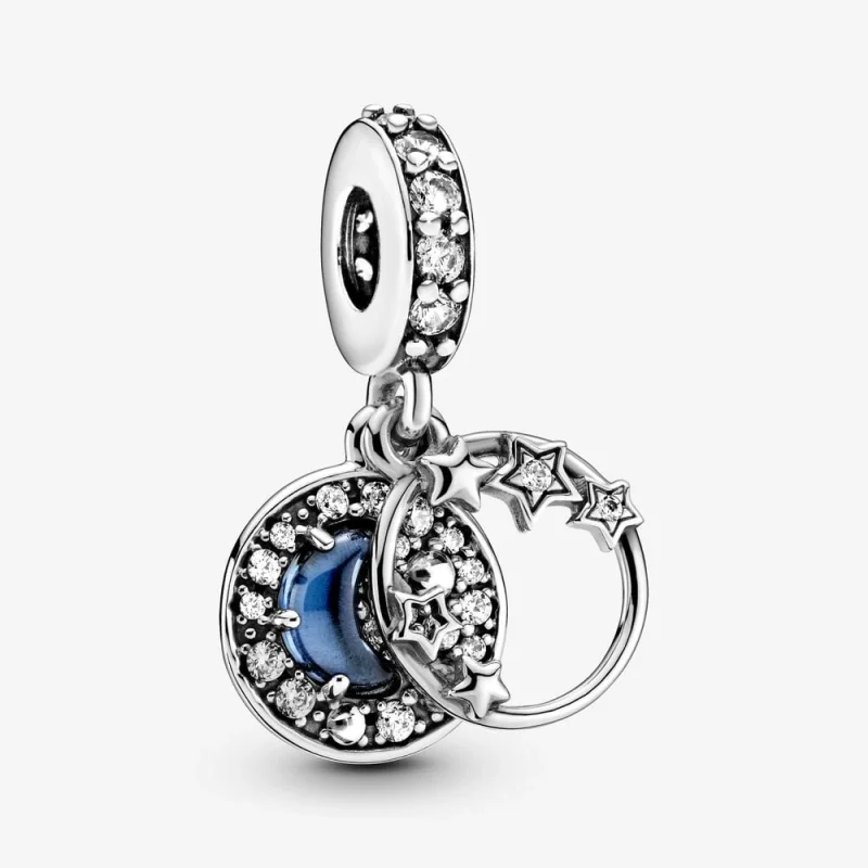 (image for) Pandora Blue Night Sky Dangle - 799216C01 - Product Image