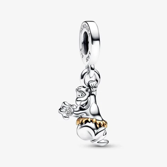 (image for) Pandora Disney 100th Anniversary Baloo Lab-grown Diamond Dangle Charm - 792682C01