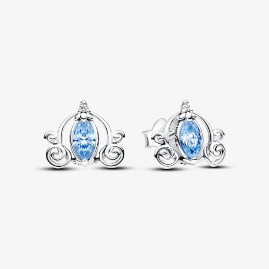 (image for) Pandora Disney Cinderella's Carriage Stud Earrings - 293060C01