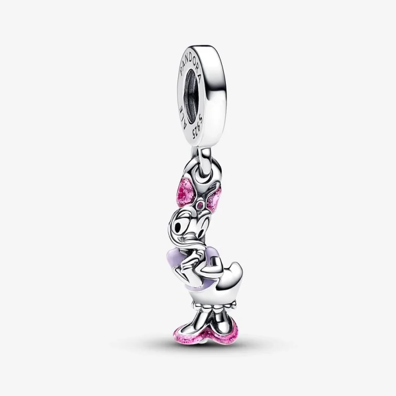 (image for) Pandora Disney Daisy Duck Dangle Charm - 793249C01 - Product Image