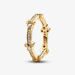 (image for) Pandora Disney Mickey Mouse & Minnie Mouse Sparkling Eternity Ring - 162957C01