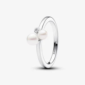 (image for) Pandora Duo Treated Freshwater Cultured Pearls Ring - 193156C01