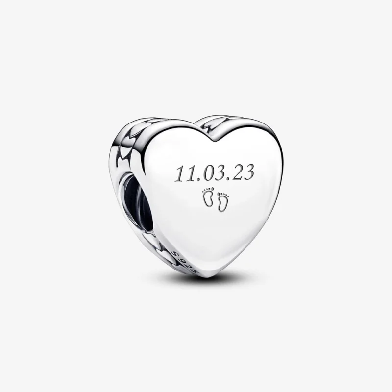 (image for) Pandora Engravable Heart Charm - 792015 - Product Image