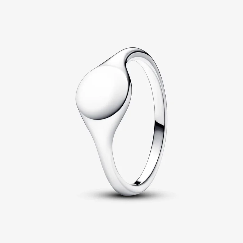 (image for) Pandora Engravable Signet Ring - 193093C00 - Product Image