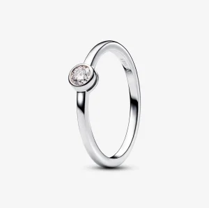 (image for) Pandora Era Lab-grown Diamond Bezel Ring 0.15 carat tw Sterling Silver - 192894C01