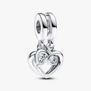 (image for) Pandora Forever & Always Splittable Dangle Charm - 793232C01