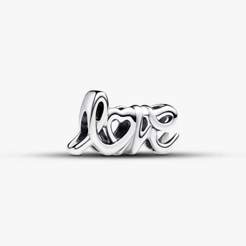 (image for) Pandora Handwritten Love Charm - 793055C00 - Product Image