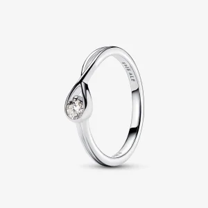 (image for) Pandora Infinite Lab-grown Diamond Ring 0.15 carat tw Sterling Silver - 199441C01