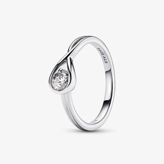 (image for) Pandora Infinite Lab-grown Diamond Ring 0.25 carat tw Sterling Silver - 199442C01