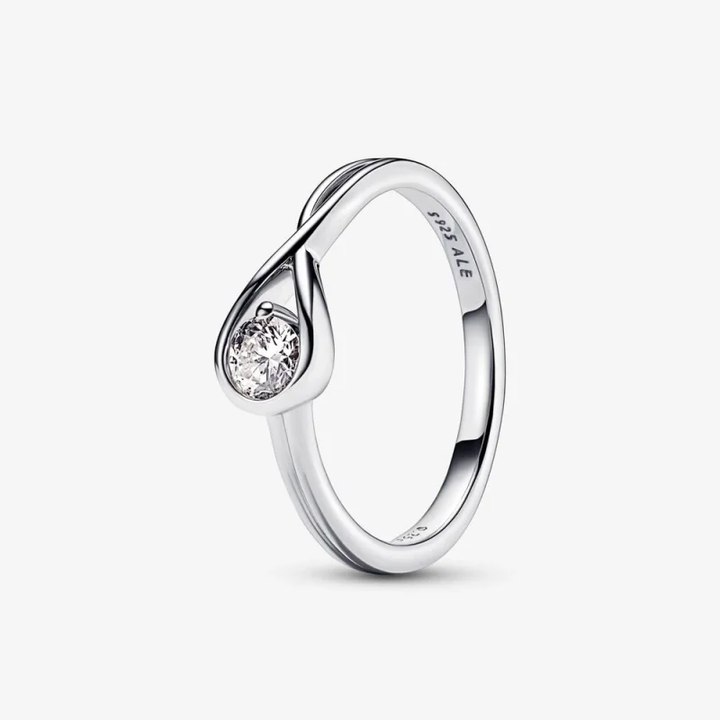(image for) Pandora Infinite Lab-grown Diamond Ring 0.25 carat tw Sterling Silver - 199442C01 - Product Image