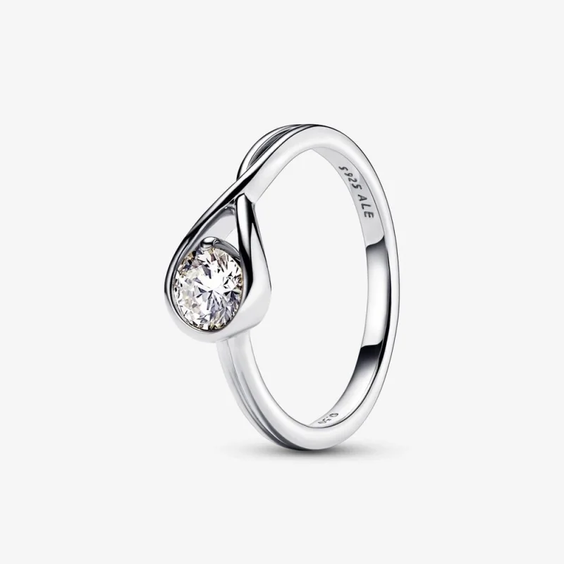(image for) Pandora Infinite Lab-grown Diamond Ring 0.50 carat tw Sterling Silver - 199445C01 - Product Image