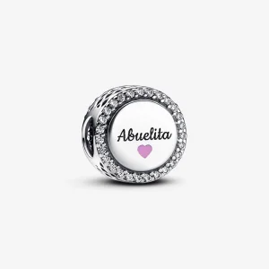 (image for) Pandora Love Abuelita Engravable Charm - 792016CZ_E054