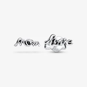 (image for) Pandora Love Mom Stud Earrings - 292669C00