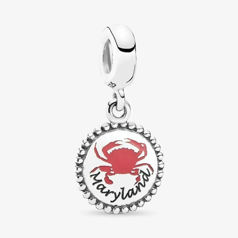 (image for) Pandora Maryland Crab Dangle Charm - ENG791169_17 - View 2