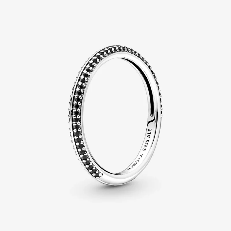 (image for) Pandora ME Black Pavé Ring - 199679C02 - Product Image