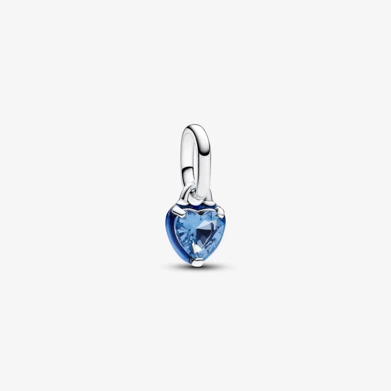 (image for) Pandora ME Blue Chakra Heart Mini Dangle Charm - 793042C02 - Product Image