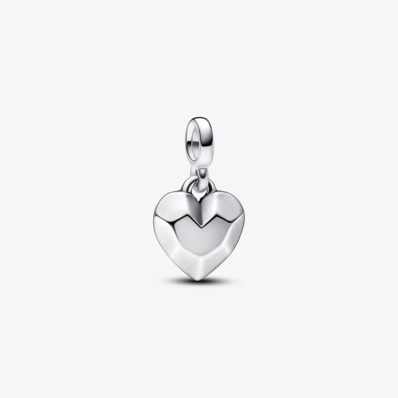 (image for) Pandora ME Faceted Heart Mini Dangle Charm - 792305C00 - Product Image