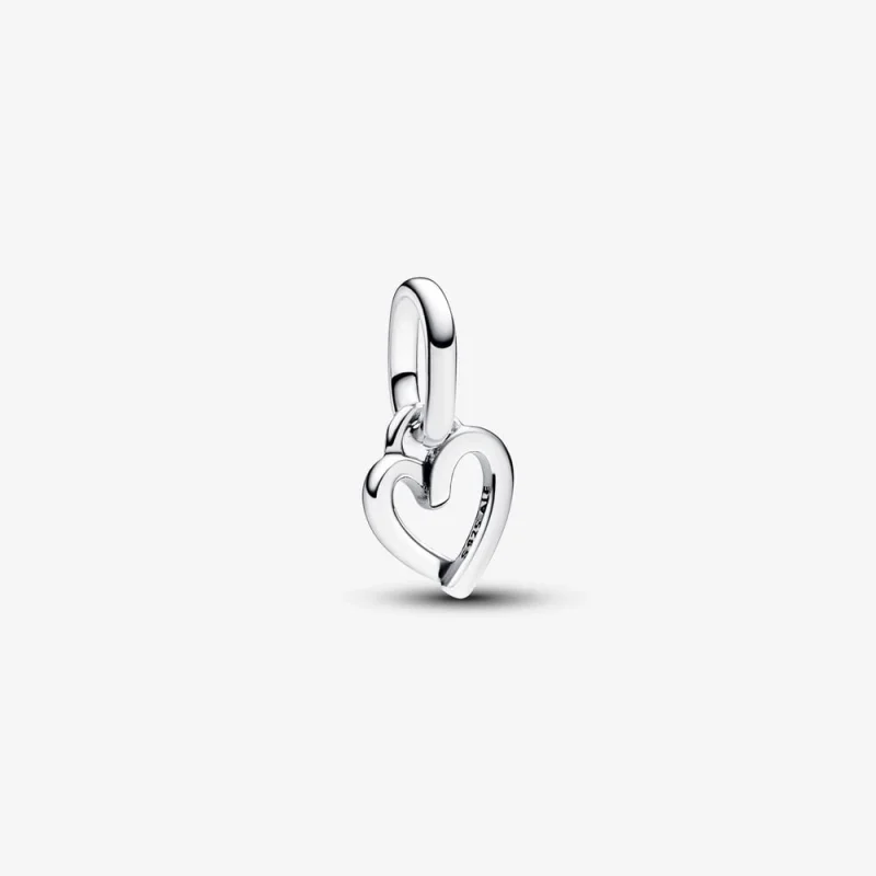 (image for) Pandora ME Freehand Heart Mini Dangle Charm - 793048C00 - Product Image