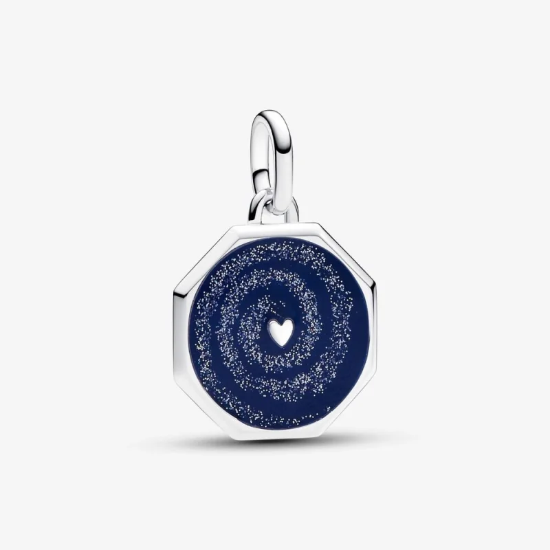 (image for) Pandora ME Galaxy Heart Medallion Charm - 793040C01 - Product Image