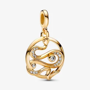 (image for) Pandora ME Pavé Snake Medallion Charm - 762301C01