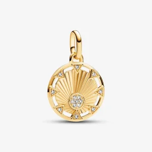 (image for) Pandora ME Power of the Light Sun Medallion Dangle Charm - 763039C01
