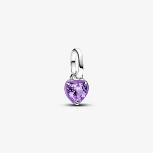 (image for) Pandora ME Purple Chakra Heart Mini Dangle Charm - 793042C04