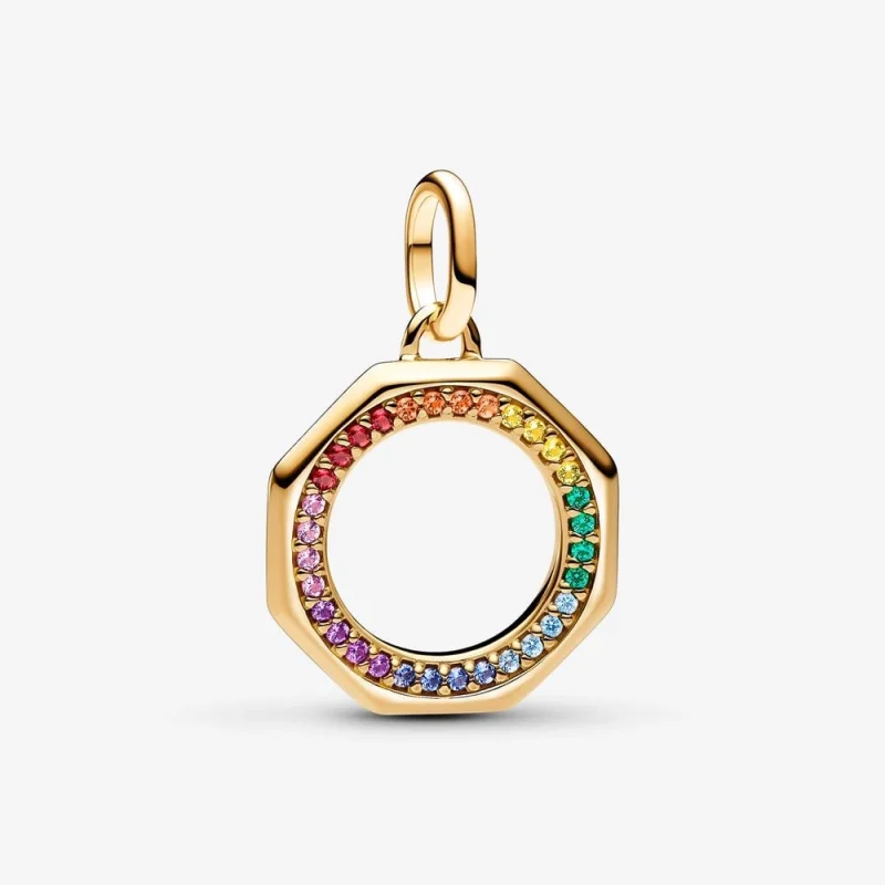 (image for) Pandora ME Rainbow Medallion Dangle Charm - 763368C01 - Product Image