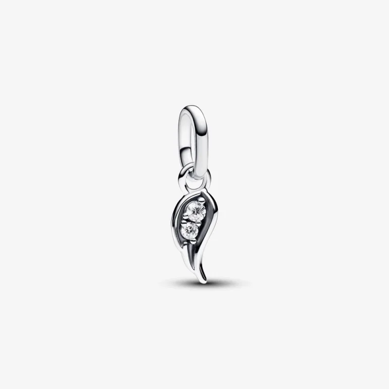(image for) Pandora ME Sparkling Angel Wing Mini Dangle Charm - 793041C01 - Product Image