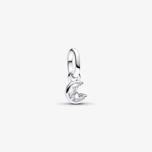 (image for) Pandora ME Sparkling Moon Mini Dangle Charm - 793364C01