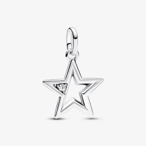 (image for) Pandora ME Sparkling Star Medallion Dangle Charm - 793032C01