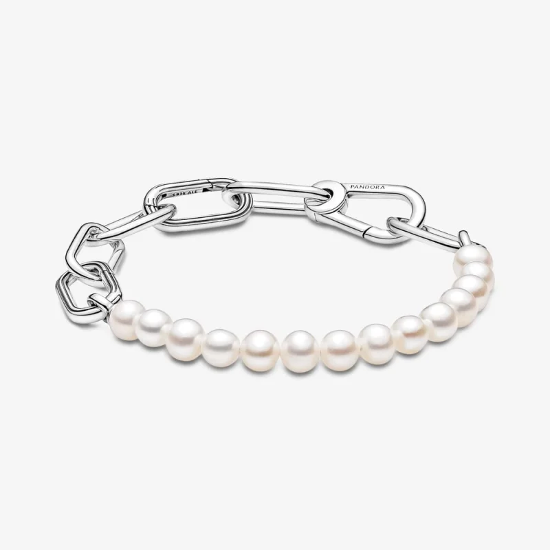 (image for) Pandora ME Treated Freshwater Cultured Pearl Bracelet - 599694C01 - Product Image