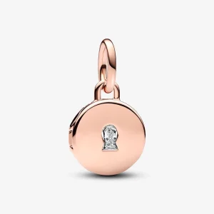 (image for) Pandora Openable & Engravable Love Locket Dangle Charm - 783066C01