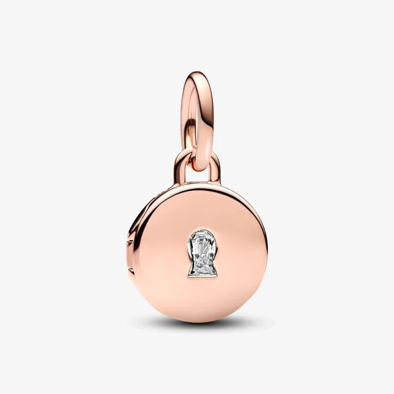 (image for) Pandora Openable & Engravable Love Locket Dangle Charm - 783066C01 - Product Image