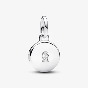 (image for) Pandora Openable & Engravable Love Locket Dangle Charm - 793066C01