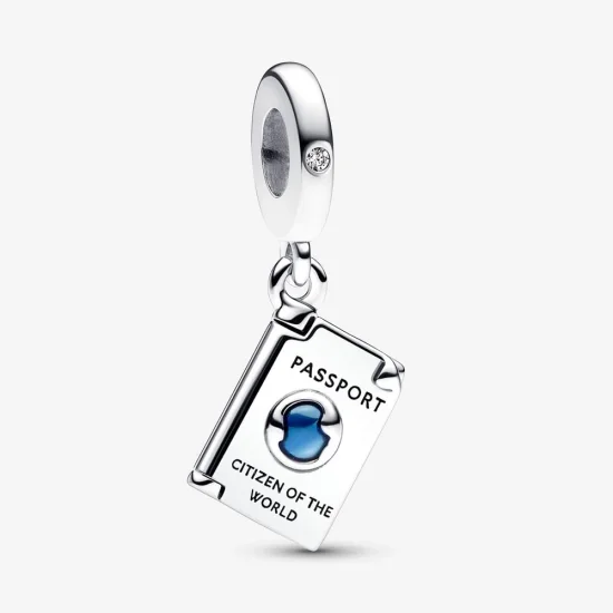 (image for) Pandora Openable Passport Dangle Charm - 792680C01
